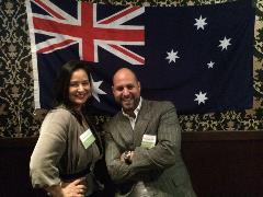 AKC and DK at Australia Day AKC and DK at Australia Day