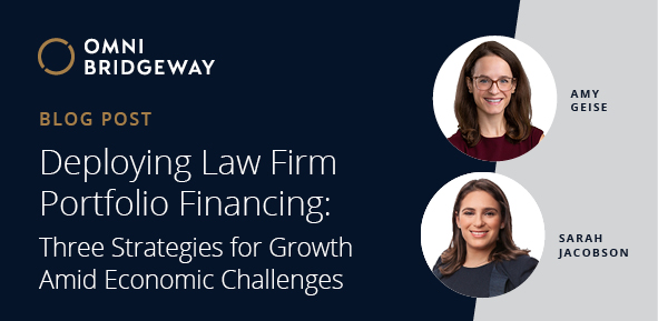 Deploying Law Firm Portfolio Financing