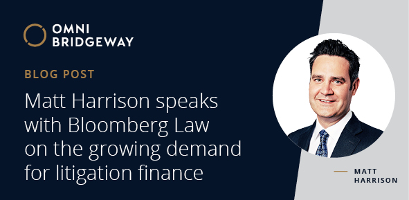 Bloomberg Law - M. Harrison article