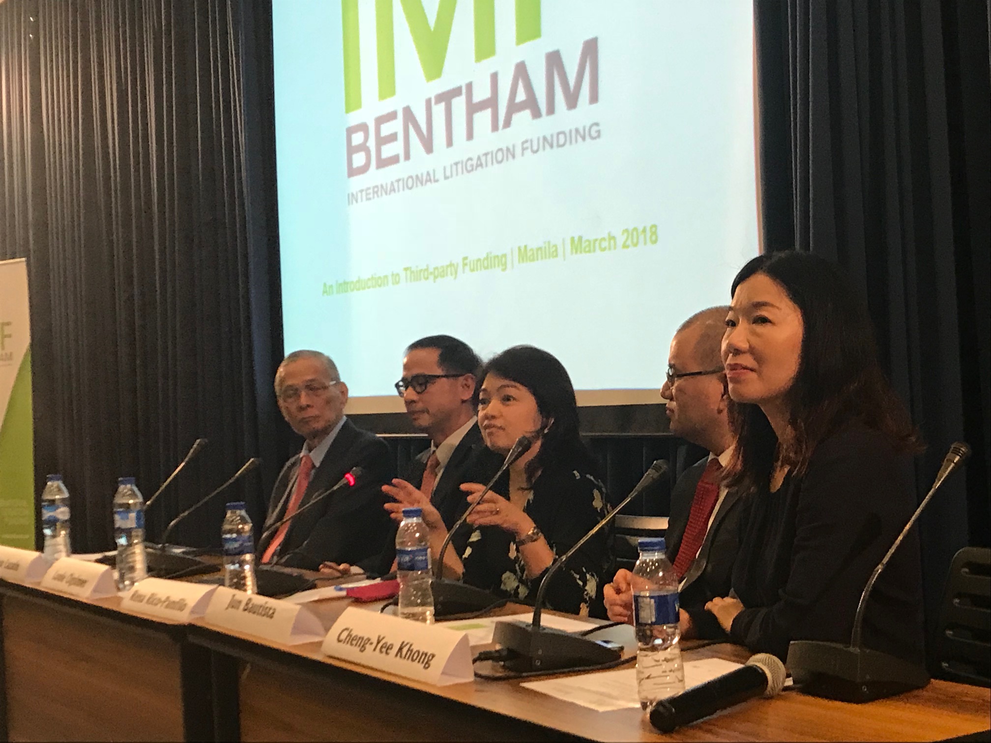 IMF Bentham Third Party Funding Seminar Manila 