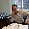 Jim Batson at his desk